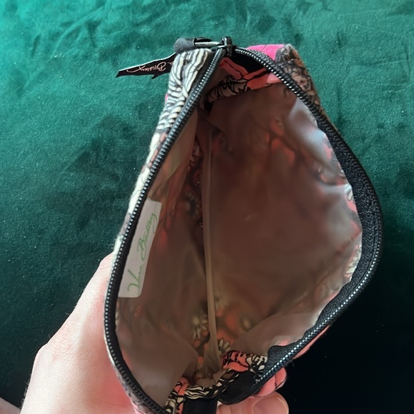 Vera Bradley Mocha Rouge Makeup Bag - Picture 3 of 4